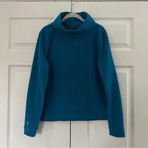 dudley stephens Park Slope Turtleneck Vello Fleece Teal Womens Size XL